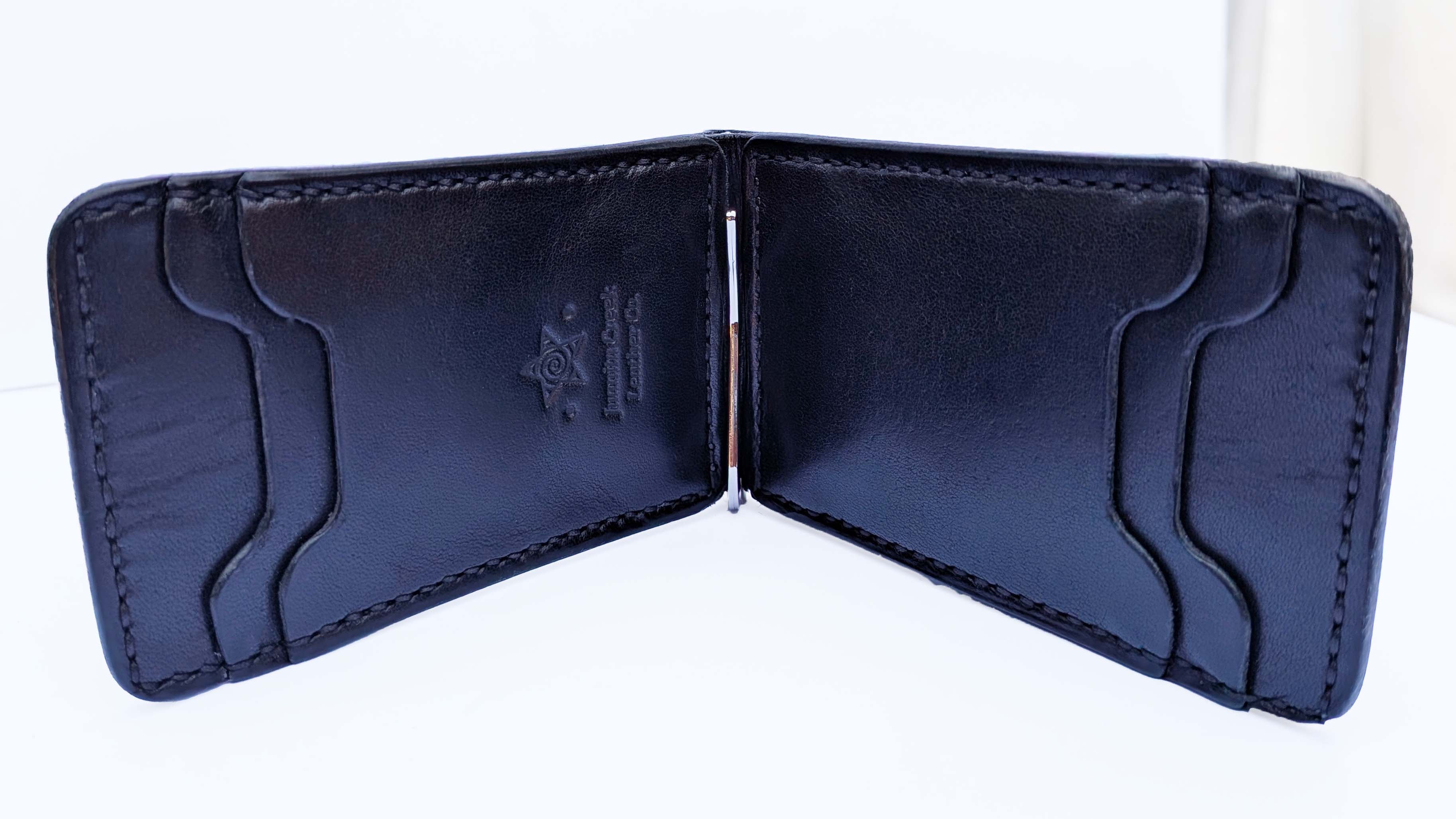 Radek Bi-Fold Money Clip Wallet, Black