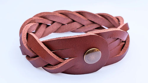 Five Strand Mystery Braid Bracelet