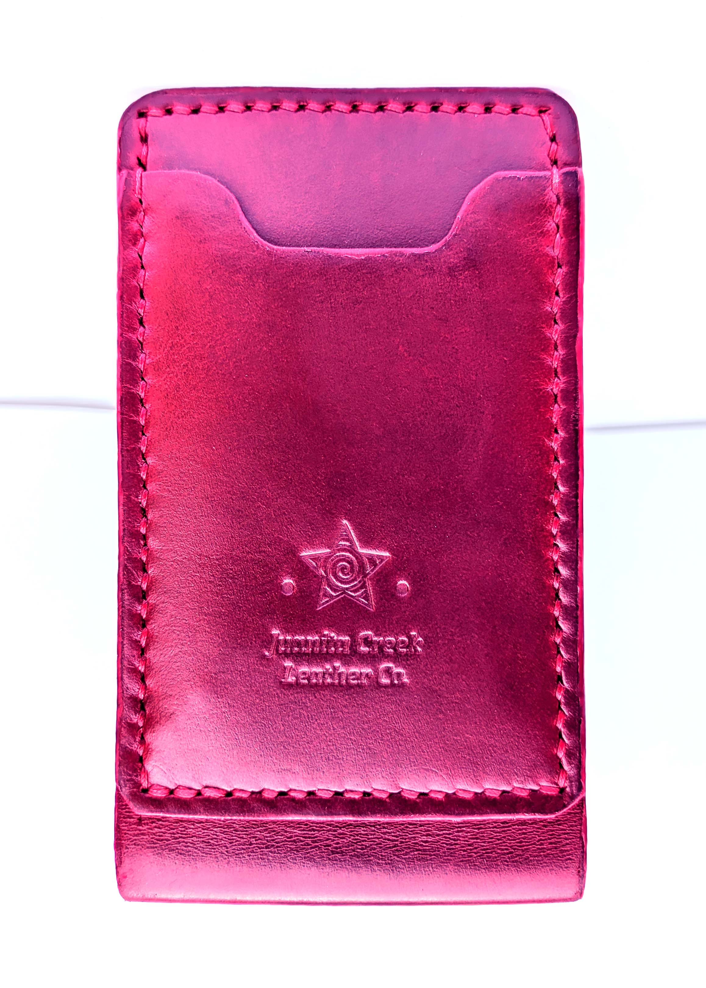 Radek Bi-Fold Money Clip Wallet, Red